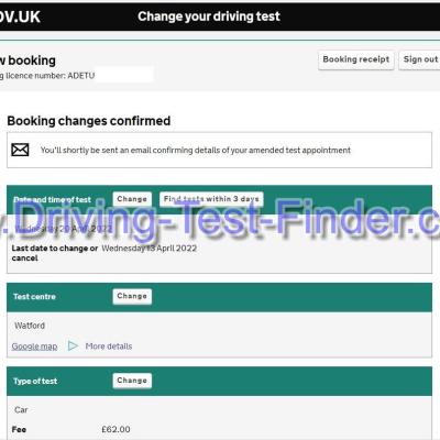 Watford Driving Test Cancellations 3