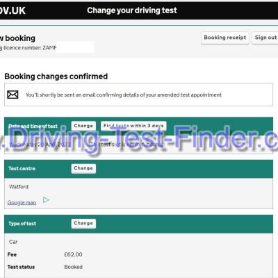 Watford Driving Test Cancellations 4